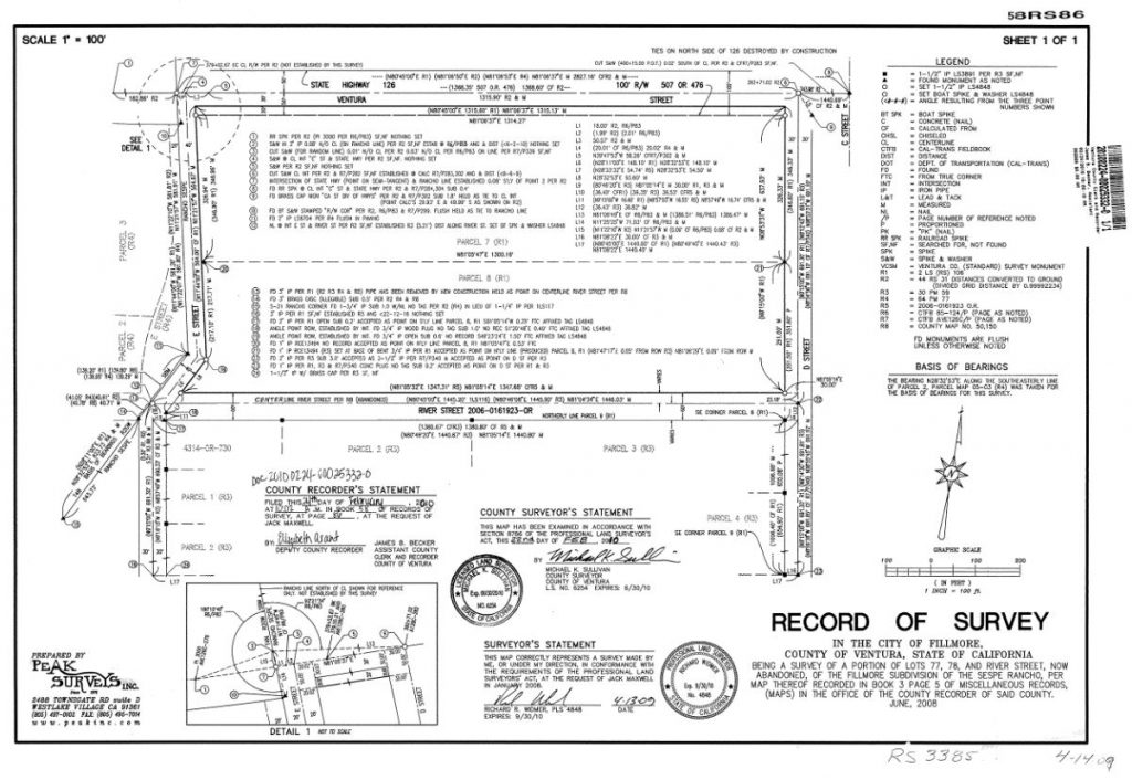 Record of Survey Heritage Valley Business Park